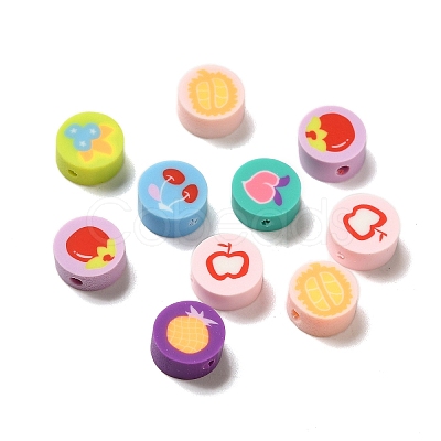 Handmade Polymer Clay Beads CLAY-C005-01-1