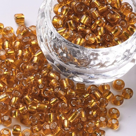 6/0 Glass Seed Beads SEED-US0003-4mm-22C-1