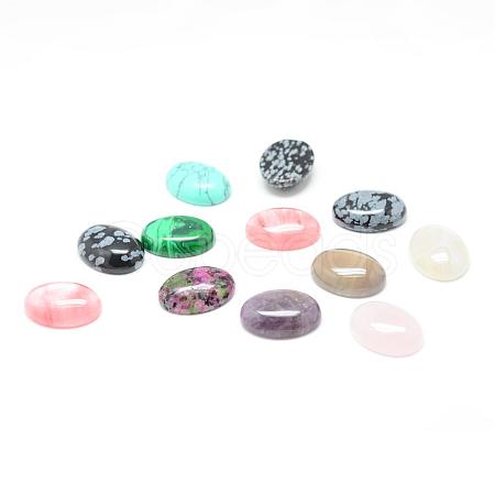 Natural & Synthetic Gemstone Cabochons G-T020-15x20mm-M-1