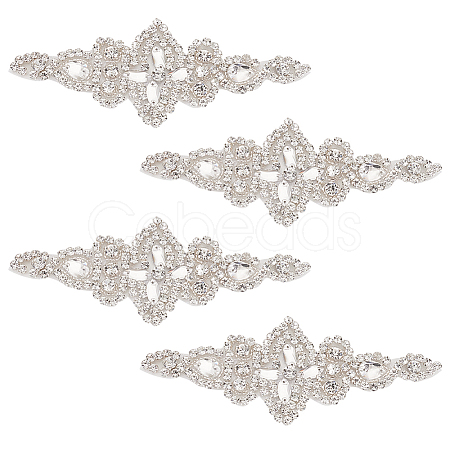 Flower Glass Rhinestone Patches FIND-FG0003-32-1