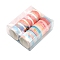 12 Rolls Adhesive Paper Tapes, Decorative Sticker Roll Tape, for Card-Making, Scrapbooking, Diary, Planner, Envelope & Notebooks, Mixed Color, 93x80x40mm