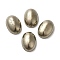 Natural Pyrite Cabochons, Oval, 18x13x4~6mm