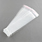 OPP Cellophane Bags, Rectangle, Clear, Clear, 26.5x5cm, Unilateral Thickness: 0.035mm, Inner Measure: 21x5cm