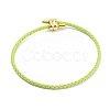 Braided Steel Wire Bracelets Making BJEW-H610-02G-3