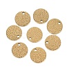Ion Plating(IP) 304 Stainless Steel Charms STAS-I157-08C-G-2