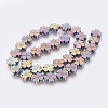 Electroplated Non-magnetic Synthetic Hematite Bead Strand G-E495-10A-05-2