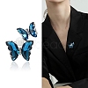 Butterfly Rhinestone Pins PW-WG60623-02-2