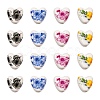 20Pcs 4 Color Handmade Porcelain Ceramic Beads DIY-FS0002-43-2