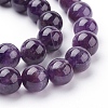 Natural Amethyst Beads Strands G-G099-12mm-1-3