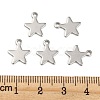 304 Stainless Steel Charms STAS-G190-27P-A-4
