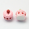 Strawberry Cake Resin Decoden Cabochons X-CRES-R183-05B-2