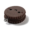 Cookies Theme Imitation Food Resin Pendants RESI-B021-02B-04-2