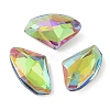 Glass Rhinestone Cabochons RGLA-L029-11B-SPLA-1