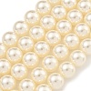 Glass Pearl Beads Strands HY-G002-01E-02-1