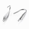 Tarnish Resistant 316 Surgical Stainless Steel Earring Hooks STAS-H392-03P-2