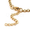 201 Stainless Steel Link Bracelet for Women BJEW-D062-01C-3