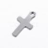201 Stainless Steel Tiny Cross Charms STAS-D445-082-2