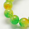 Two Tone Natural Jade Bead Strands G-R165-14mm-M1-2