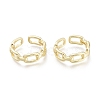 Brass Cuff Rings X-RJEW-F103-04-G-1