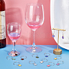Alloy Enamel Wine Glass Charms AJEW-AB00103-3