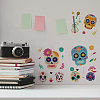 8 Sheets 8 Styles PVC Waterproof Wall Stickers DIY-WH0345-103-6