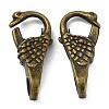 Tibetan Style Alloy Lobster Claw Clasps X-TIBE-T002-26AB-NR-2
