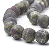 Natural Dragon Blood Stone Beads Strands G-T106-142-2
