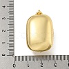 Brass Cubic Zirconia Locket Pendants KK-N254-93B-G-3