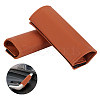 2Pcs PU Leather Car Door Handle Covers AJEW-WH0004-01A-1