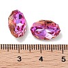 Glass Rhinestone Cabochons RGLA-G020-02B-D502-2