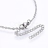 304 Stainless Steel Initial Pendant Necklaces NJEW-H486-30P-I-3
