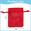 DELORIGIN 12Pcs Velvet Cloth Drawstring Bags TP-DR0001-01A-01-2
