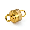 Column Brass Magnetic Clasps with Loops X-KK-M064-G-NR-3