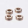 Ion Plating(IP) 304 Stainless Steel Spacer Beads X-STAS-F136-03RG-2