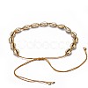 Cowrie Shell Beads Jewelry Sets SJEW-JS01023-7