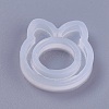 Transparent DIY Ring Silicone Molds DIY-WH0128-07A-1