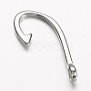 304 Stainless Steel Hook Clasps STAS-E133-100P-2