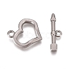 304 Stainless Steel Toggle Clasps STAS-L247-002P-2