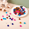 Craftdady 88pcs 8 colors Glass European Beads GLAA-CD0001-10-5