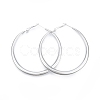 201 Stainless Steel Big Hoop Earrings for Women EJEW-N052-04E-01-1