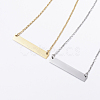 304 Stainless Steel Pendant Necklaces NJEW-G291-14-1