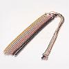 Brass Bead Chain Necklace Making NJEW-F151-01-1