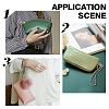 WADORN 2Pcs 2 Color Alloy with PU Leather Bag Strap FIND-WR0002-20-5