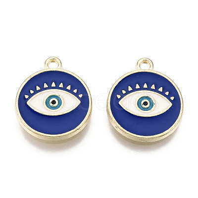 Alloy Enamel Pendants ENAM-N059-32A-1