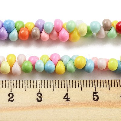 Electroplate Glass Beads Strands EGLA-Z006-01A-1