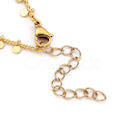 Brass Curb Chain Necklaces NJEW-JN03032-01-1