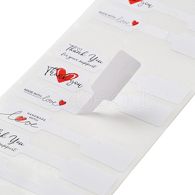 Writable Thank You Paper Hang Tags AJEW-Z030-04-1