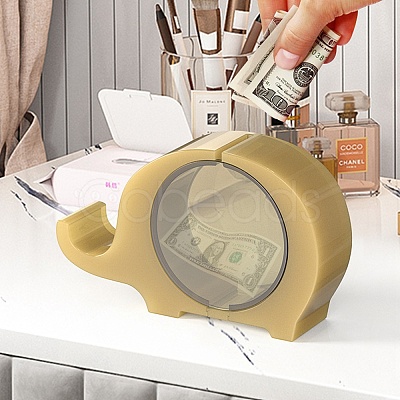 Elephant Piggy Bank Silicone Molds DIY-L021-74A-1