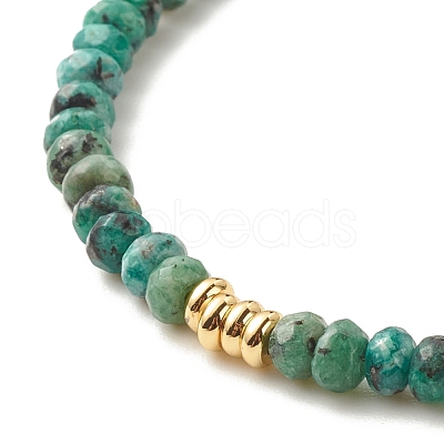 Natural Malaysia Jade(Dyed) Beaded Bracelets for Women or Men BJEW-JB07791-05-1