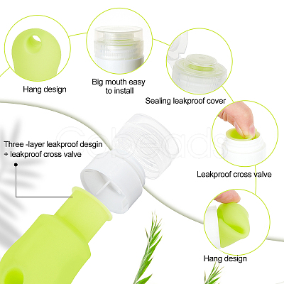 Portable Silicone Travel Bottles MRMJ-BC0002-10-1